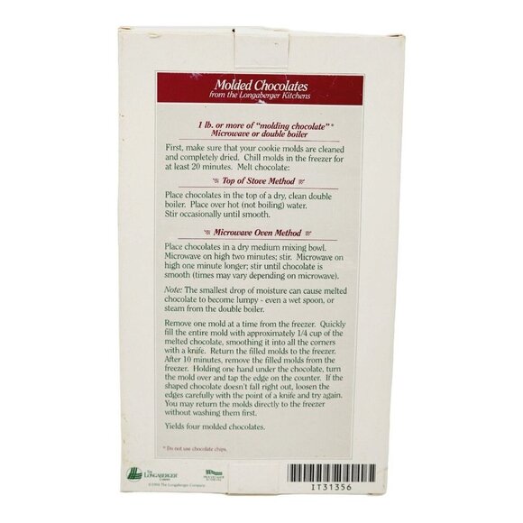 Longaberger Pottery Candy Cookie Mold HOPE Angel Series Crafts 9 in Retired - Picture 4 of 7